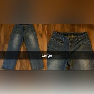 Flamingals Wide Leg Jeans